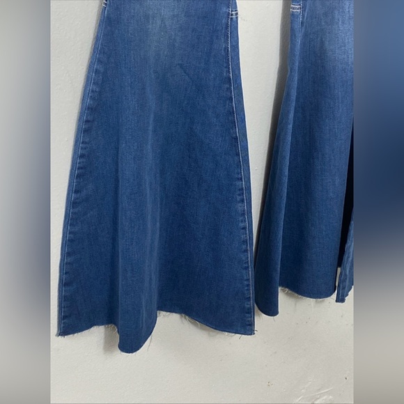 We The Free Penny Pull-On Flare Jeans Size 30 Made in Turkey - Picture 2 of 14